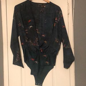 Bodysuit blouse